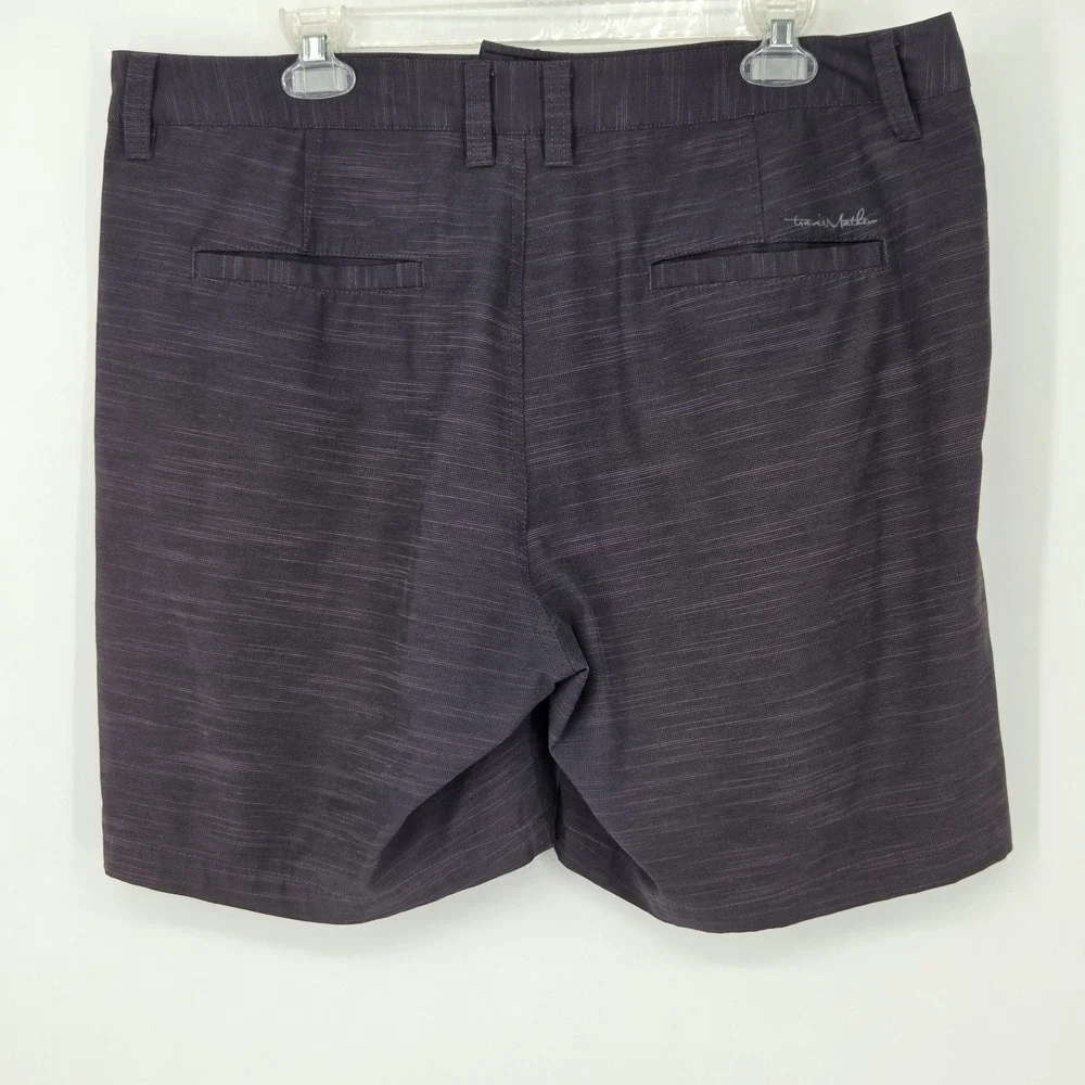 Travis Mathew Chino Shorts Mens Size 36 Purple 7